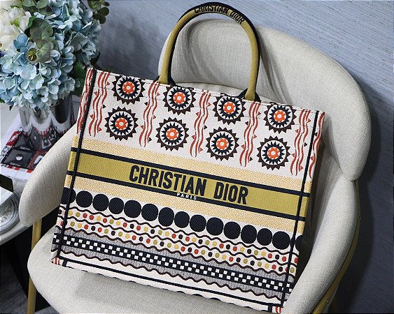 dior yellow bolsa