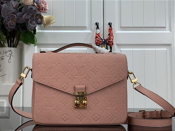 pochette metis in rose poudre