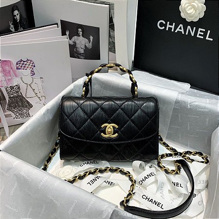 chanel trendy cc bolsa black