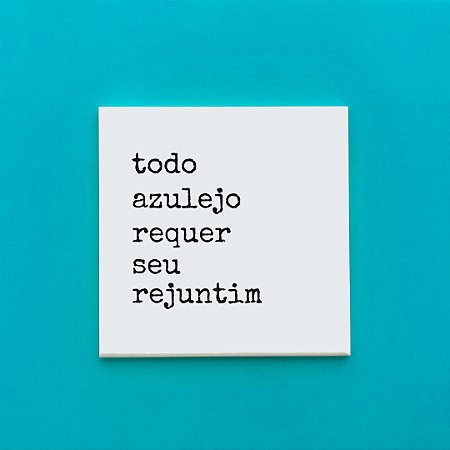 Azulejo - Rejuntin