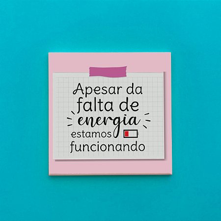 Azulejo - Falta de Energia