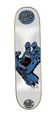 Shape Santa Cruz Powerlyte Screaming Hand White 8,2