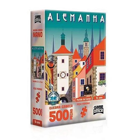 Quebra Cabeça 500 Peças Alemanha Rotemburgo - Toyster