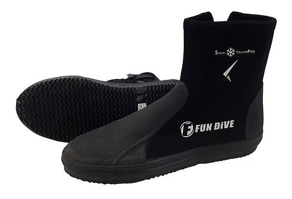 Bota Neoprene Fun Dive B01 5mm Solado Vulcanizado n°41