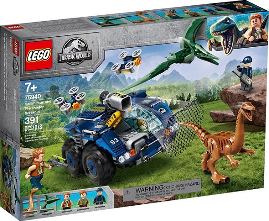 Lego 75940 - Gallimimus E Pteranodonte: Missão De Recaptura