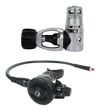Kit Regulador Ar Balanceado Para Mergulho Scuba Fun Dive