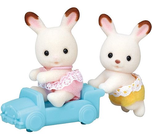Sylvanian Families Figura Gêmeos Coelho Chocolate Epoch 5420