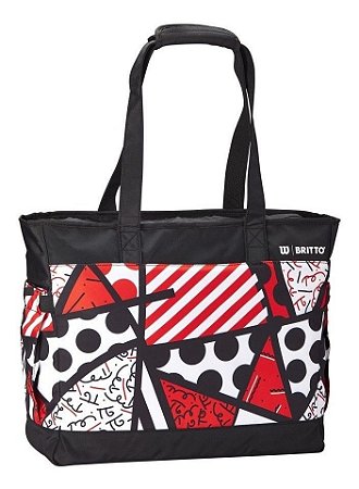 Raqueteira Bolsa Wilson Women´s Tote Romero Britto Tennis
