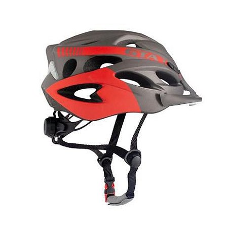 Capacete Gta Inmold Mtb Nx 54-58cm 18 Furos Com Sinalizador