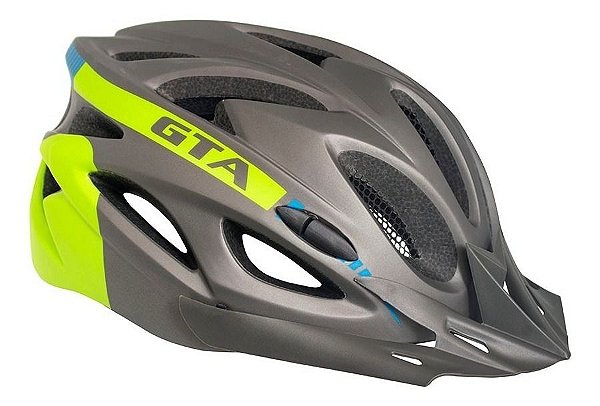 Capacete Gta Inmold Mtb Nx 54-58cm 18 Furos Com Sinalizador