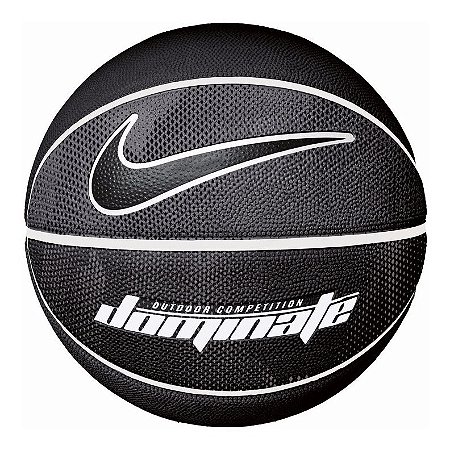 Bola De Basquete Nike Dominate Tam 7 - Preta E Cinza