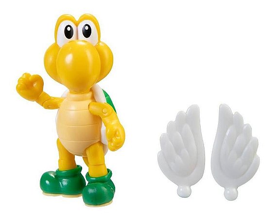 Super Mario Boneco 4Polegadas Colecionável 3007 Koopa Troopa