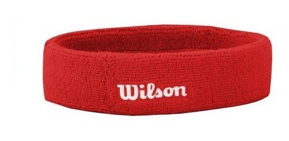 Testeira Tênis Wilson Fitness Dry Unissex Vermelha