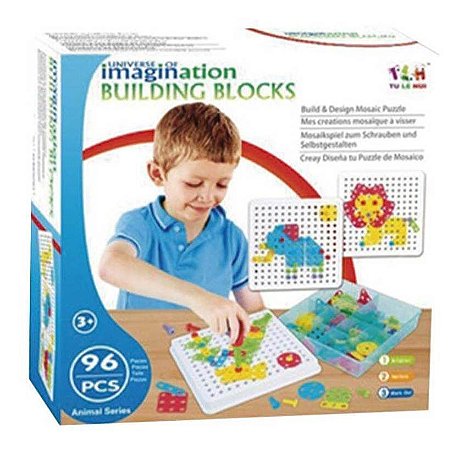 Jogos Blocos De Construção Imagination Building  Blocks