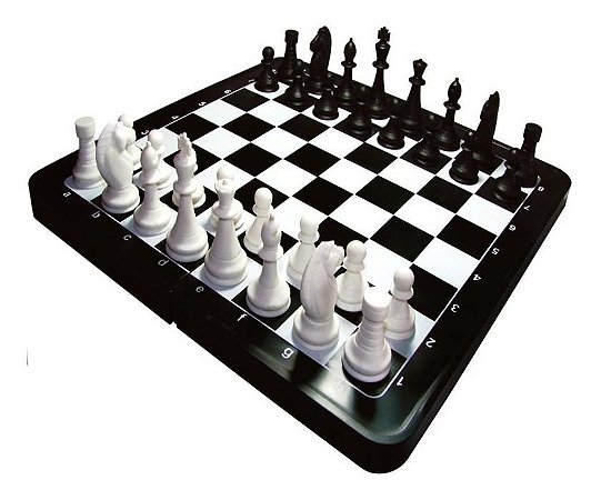 Jogo Xadrez Escolar Com Estojo Plástico - Lugo