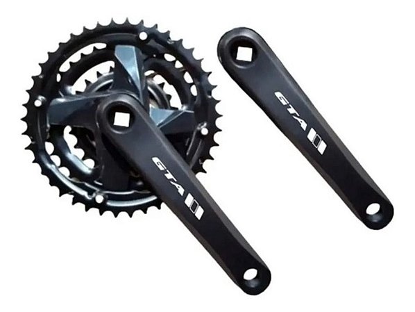 Pedivela Para Bike Mtb Gta 170mm Triplo 24/34/42 Aluminio