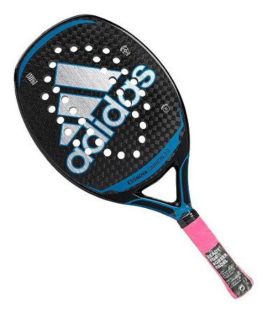 Raquete De Beach Tennis adidas Essnova Carbon 3.0 Preta Azul