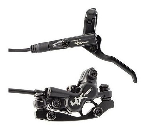 Freios A Disco Hidráulico Bike 4x Piston C/ Discos 160mm
