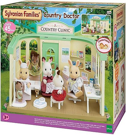 Brinquedo Sylvanian Families Clinica Do Campo Da Epoch 3622