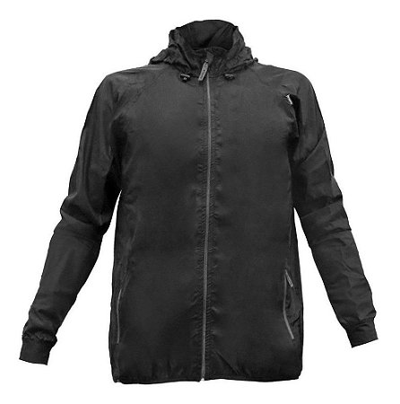 Jaqueta Corta Vento Masculina Windflow C/ Capuz Curtlo