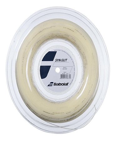 Corda Babolat Synthetic Gut 17 1.25mm Rolo 200m Natural