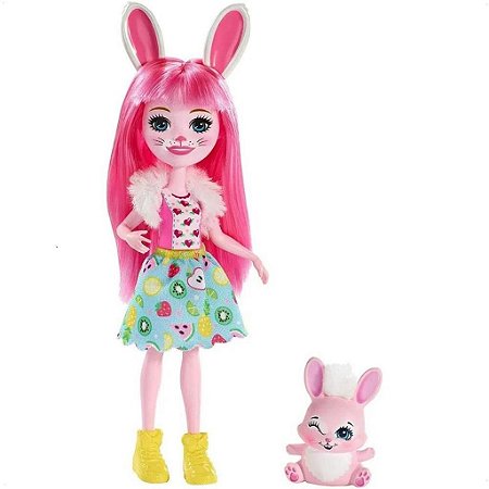 Boneca Enchantimals Bree Bunny E Twist 30 Cm - Mattel Frh51