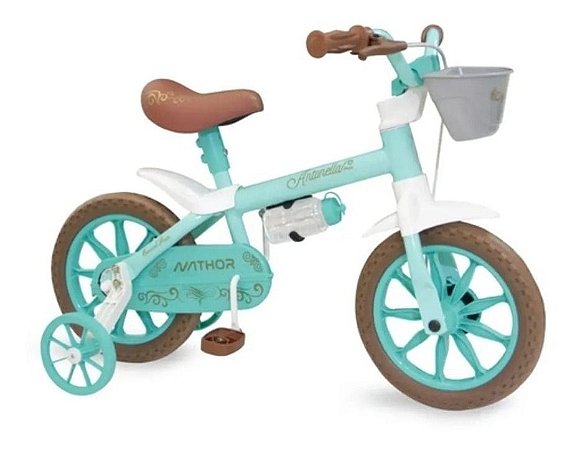 Bicicleta  Menina Aro 12 Antonella Baby Verde Infantil