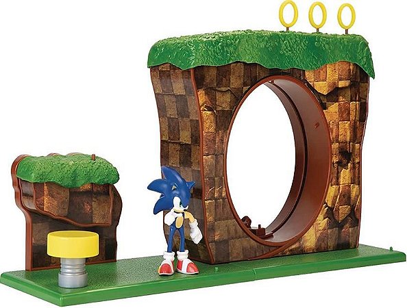 Sonic The Hedgehog Green Hill Zona Playset