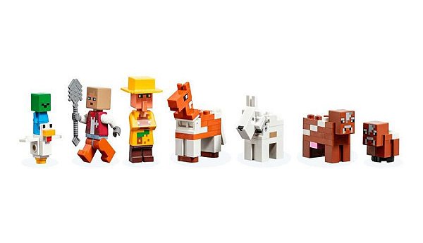 ✓ OS ANIMAIS DO MINECRAFT MAIS BONITOS EM 3D! 