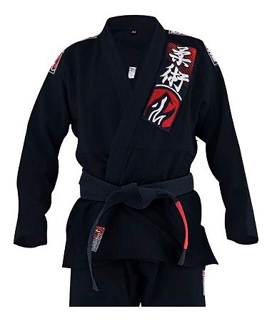 Kimono Choke Jiu Jitsu Bjj - Naja Preto- A4