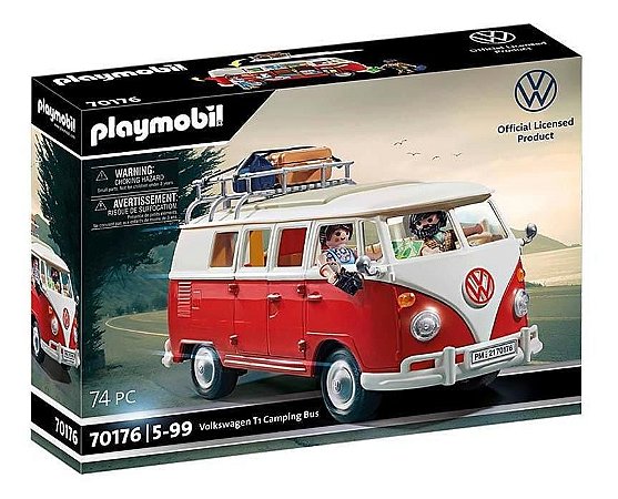 Playmobil Kombi Volkswagen T1 Camping Bus Playset 70176