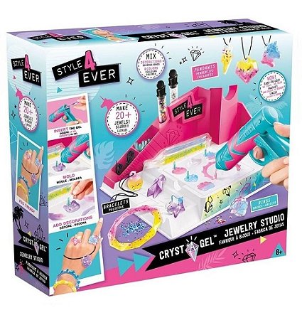 Fábrica De Joias Infantil Cristal Gel Style 4 Ever F00192Fun