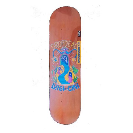 Shape Drop Dead Maple Mito Criação Luigi Cini Vermelho 8,25