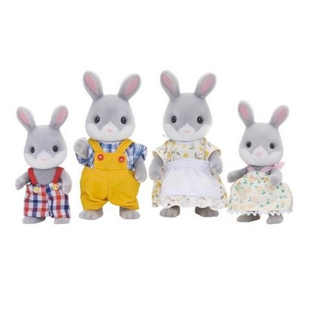 Família Dos Coelhos Cauda De Algodão Sylvanian Families 4030