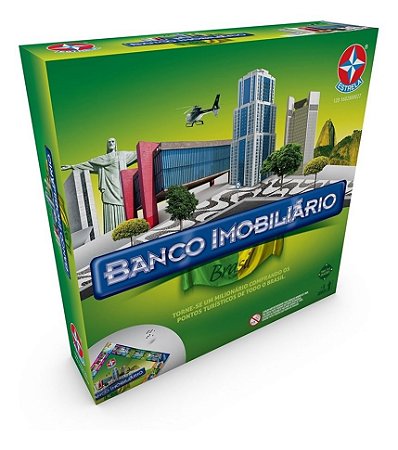 Jogo Banco Imobiliário Brasil - Estrela