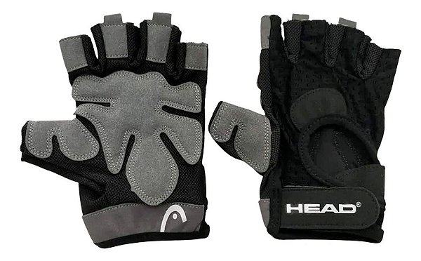 Luva Head De Treinamento Fitness  Cinza  G