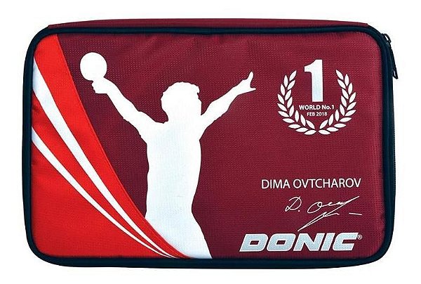 Capa Case Raqueteira Tênis De Mesa Donic Ovtcharov Plus