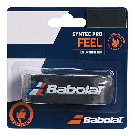 Cushion Grip Babolat Syntec Pro Feel Preto/branco/vermelho