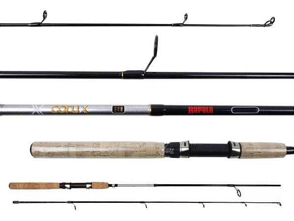 Vara P/ Molinete Rapala Corux 70 2,10m 10-40lbs - 2 Partes