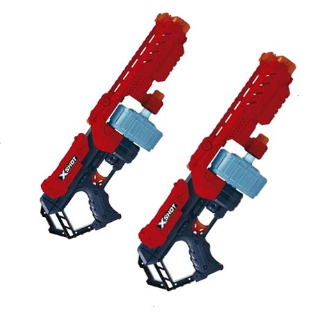 Kit 02 Lançadores X-shot Red- Turbo Fire