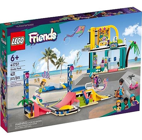 Lego Friends Pista De Skate 41751 431 Peças