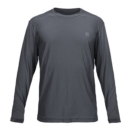 Camiseta Curtlo Active Fresh Manga Longa Masculino G