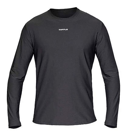 Camiseta Curtlo Active Fresh Manga Longa Masculino G