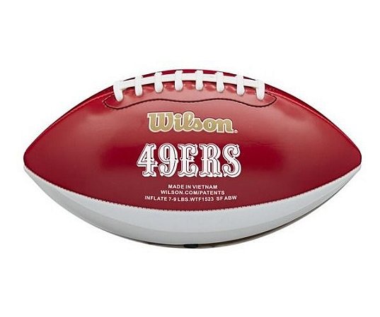 Bola Futebol Americano Wilson NFL Mini Peewee Team Retro Miami Dolphins  Unissex - Original