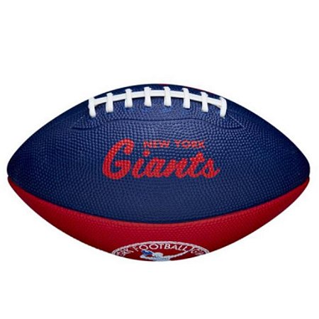 Bola de Futebol Americano Wilson NFL Peewee Team New York Giants