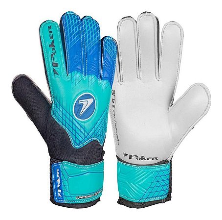 Luva Goleiro Poker Futebol Campo Training Focus Junior T06