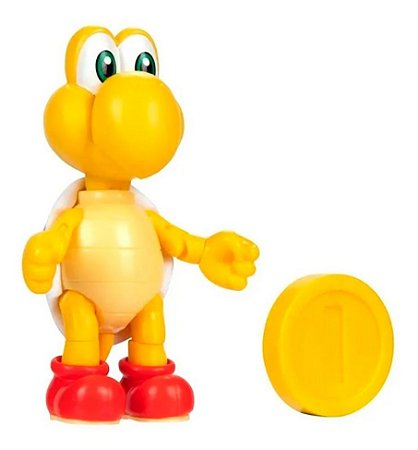 Super Mario Boneco Red Koopa 10 cm -Acessório - 3007-Candide
