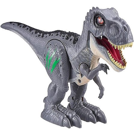 Robo Alive Robotic T-Rex Cinza Candide 1113