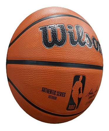 Bola Basquete Wilson Nba Authentic Series Outdoor Tamanho 7 - Game1 -  Esportes & Diversão