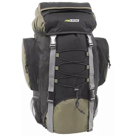 Mochila Cargueira Nautika Intruder 60 litros Preta e musgo